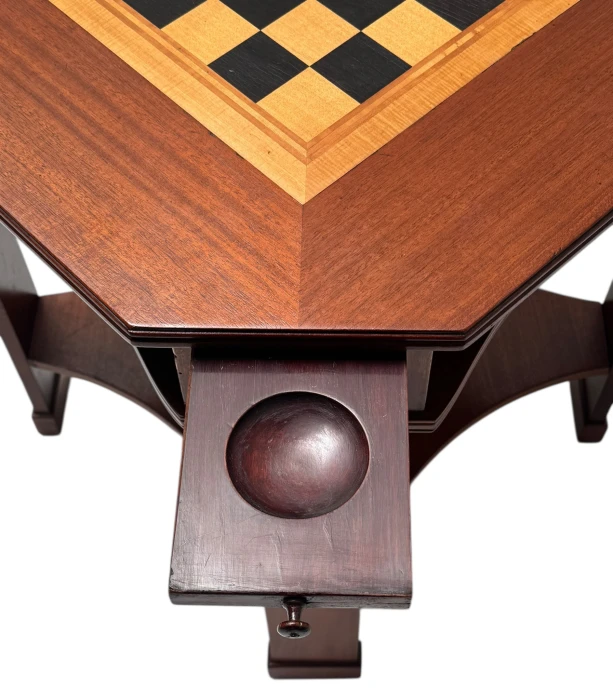 Vienna Secession Chess Table or Game Table, 1900s